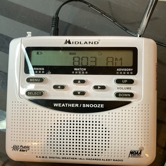 WEATHER ALERT RADIO DIGITAL Midland public alert same - Picture 3 of 7